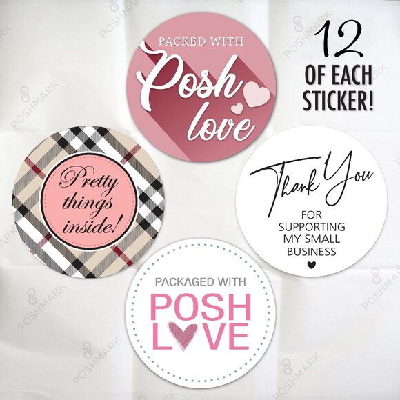 Design by Me Other - Posh Sticker Variety Pack (48ct) - Must Bundle